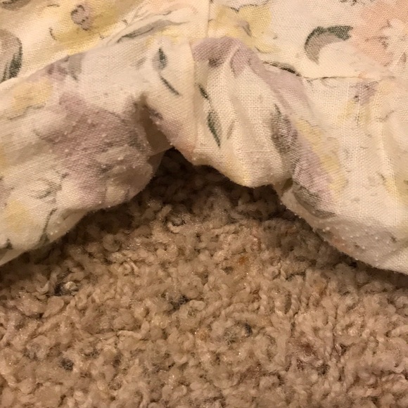 Thrifted Generra Collection Yellow Floral Shorts - Picture 8 of 9